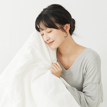 soft silk-filled duvet