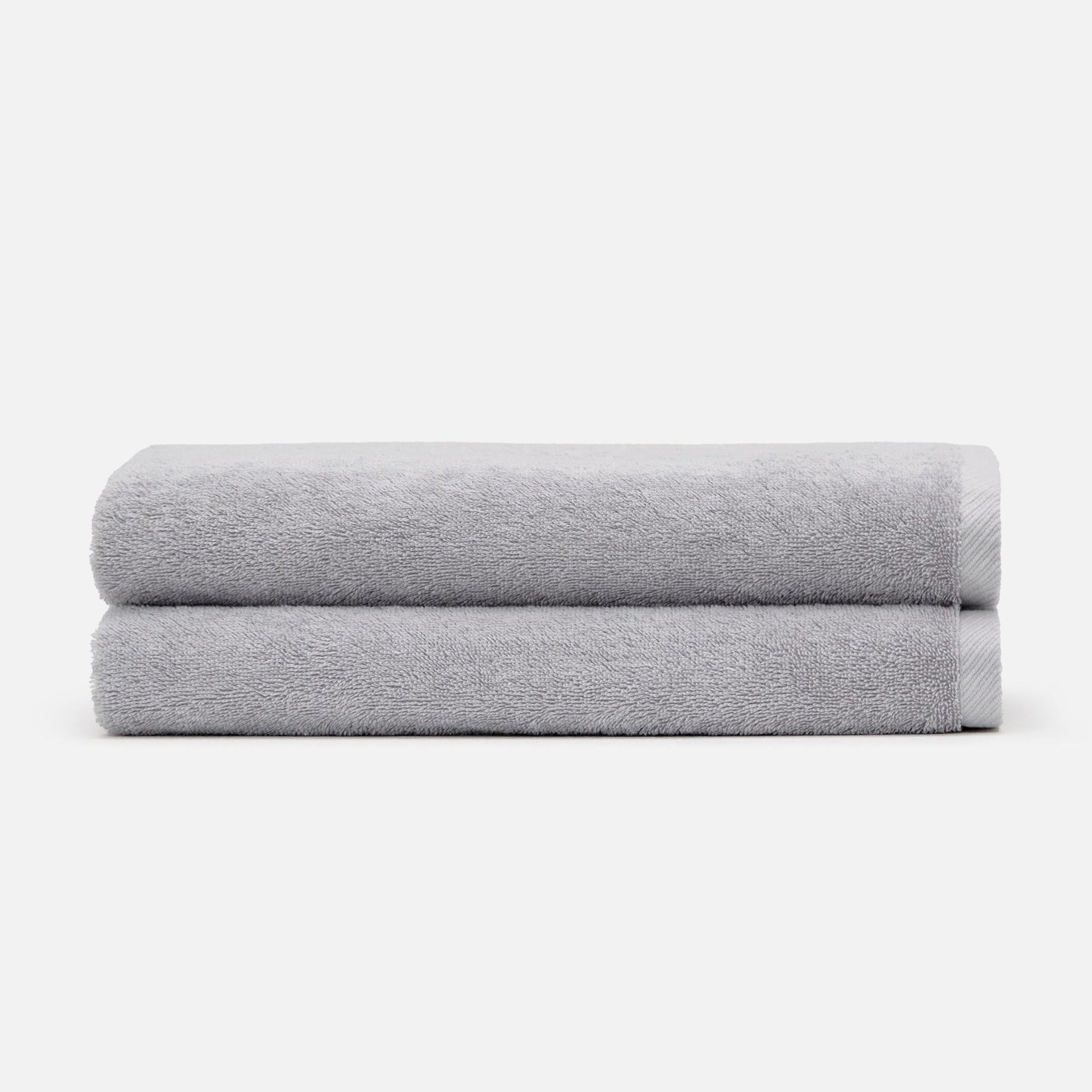 Nelpanda Tokyo Egyptian cotton bath towel in gray, absorbent quality and luxury hotel-quality comfort