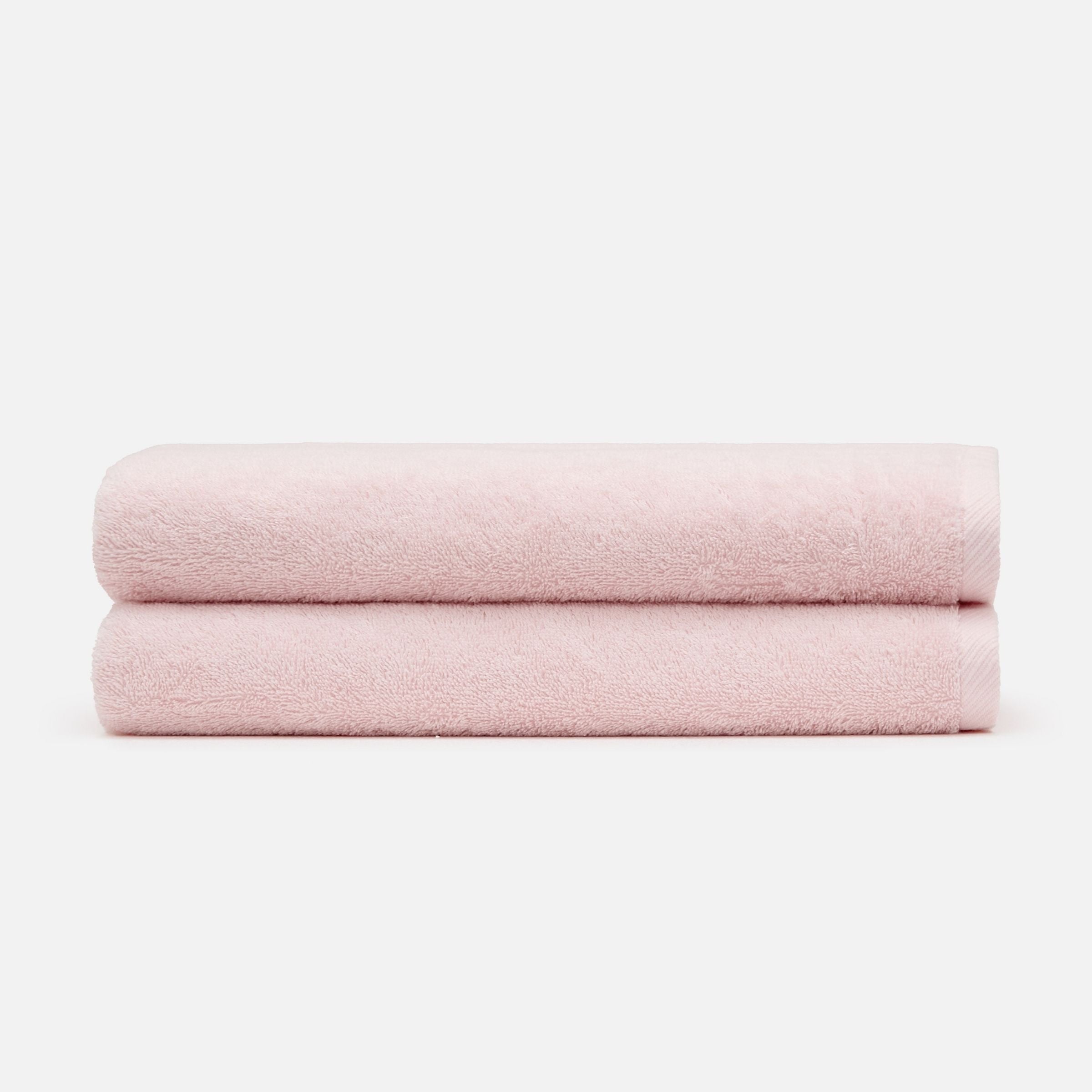 Nelpanda Tokyo Egyptian cotton bath towel in pink, absorbent quality and luxury hotel-quality comfort