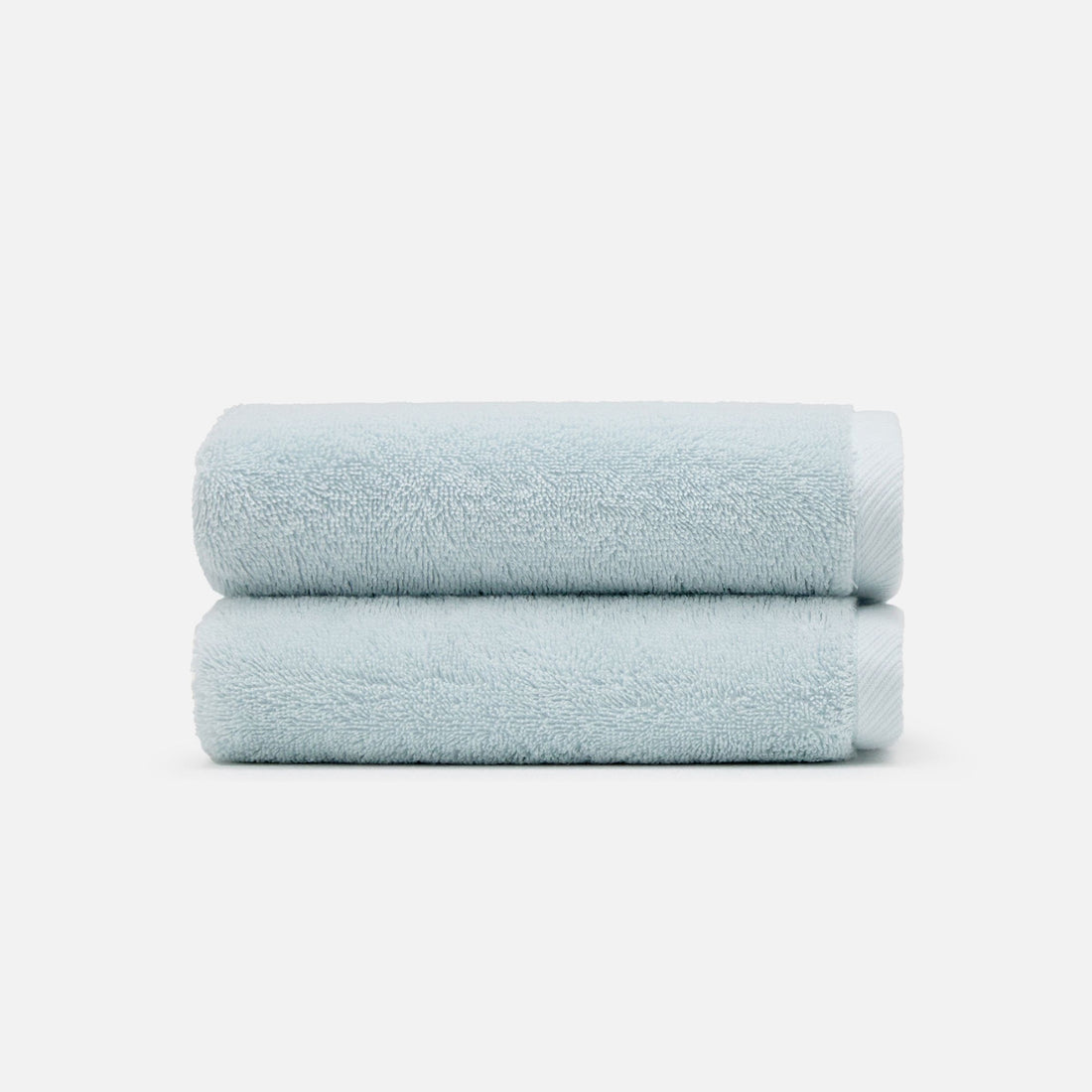 Nelpanda Tokyo Egyptian cotton hand towel in light blue, absorbent quality and luxury hotel-quality comfort