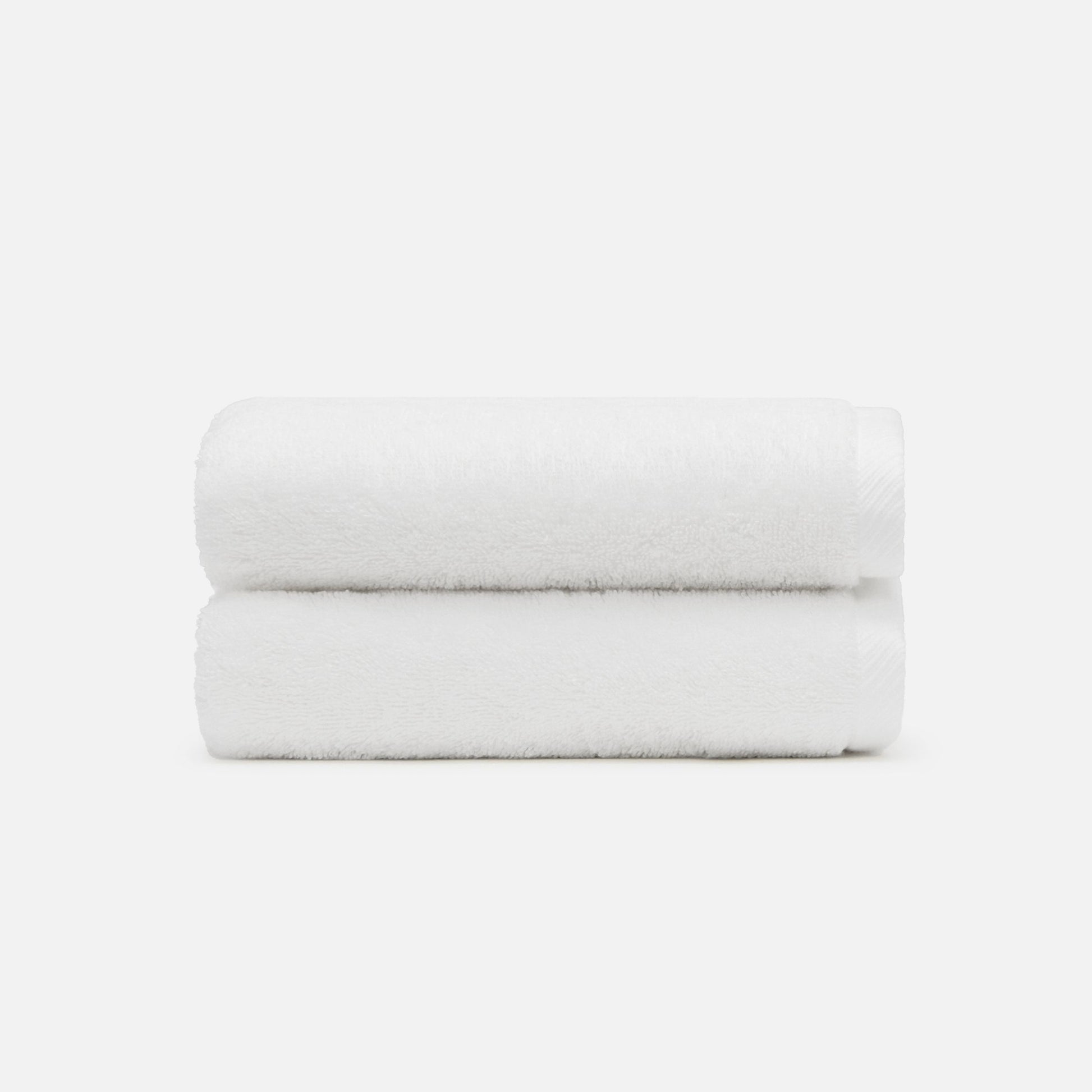 Nelpanda Tokyo Egyptian cotton hand towel in white, absorbent quality and luxury hotel-quality comfort