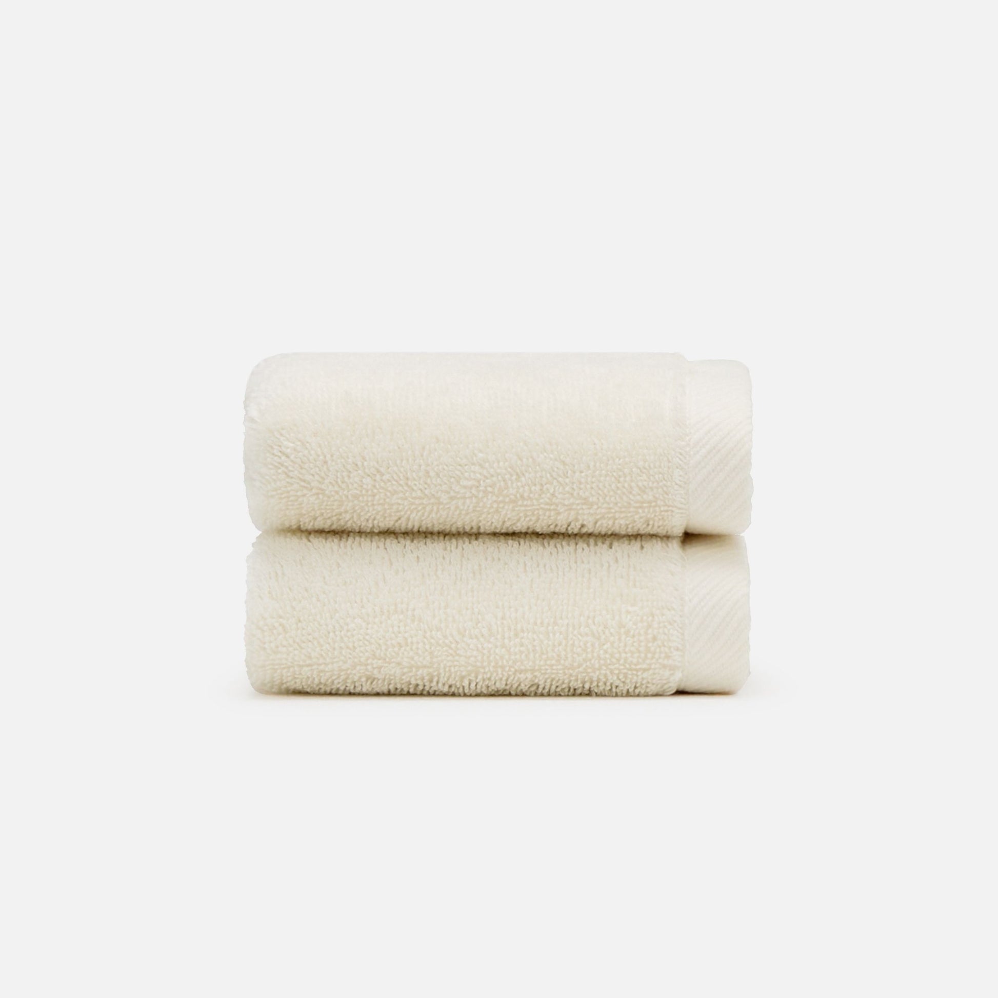 Nelpanda Tokyo Egyptian cotton washcloth in beige, absorbent quality and luxury hotel-quality comfort