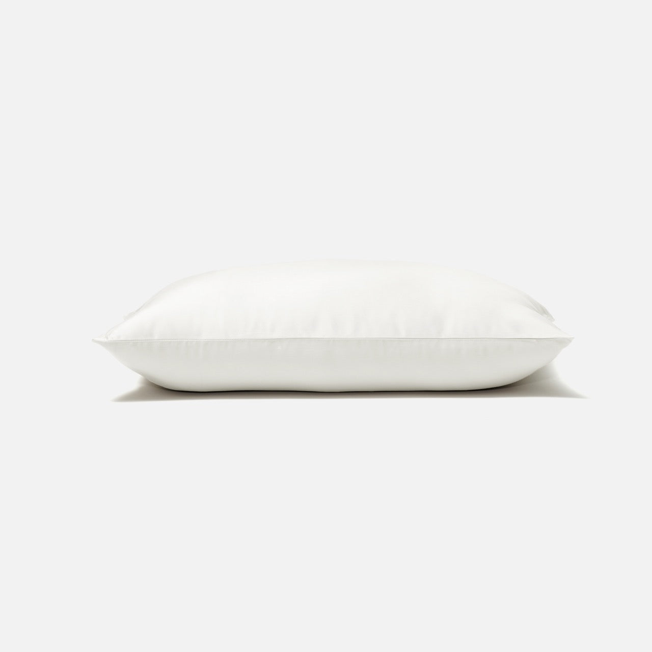 eucalyptus tencel pillowcase in white, hotel-style minimalist design