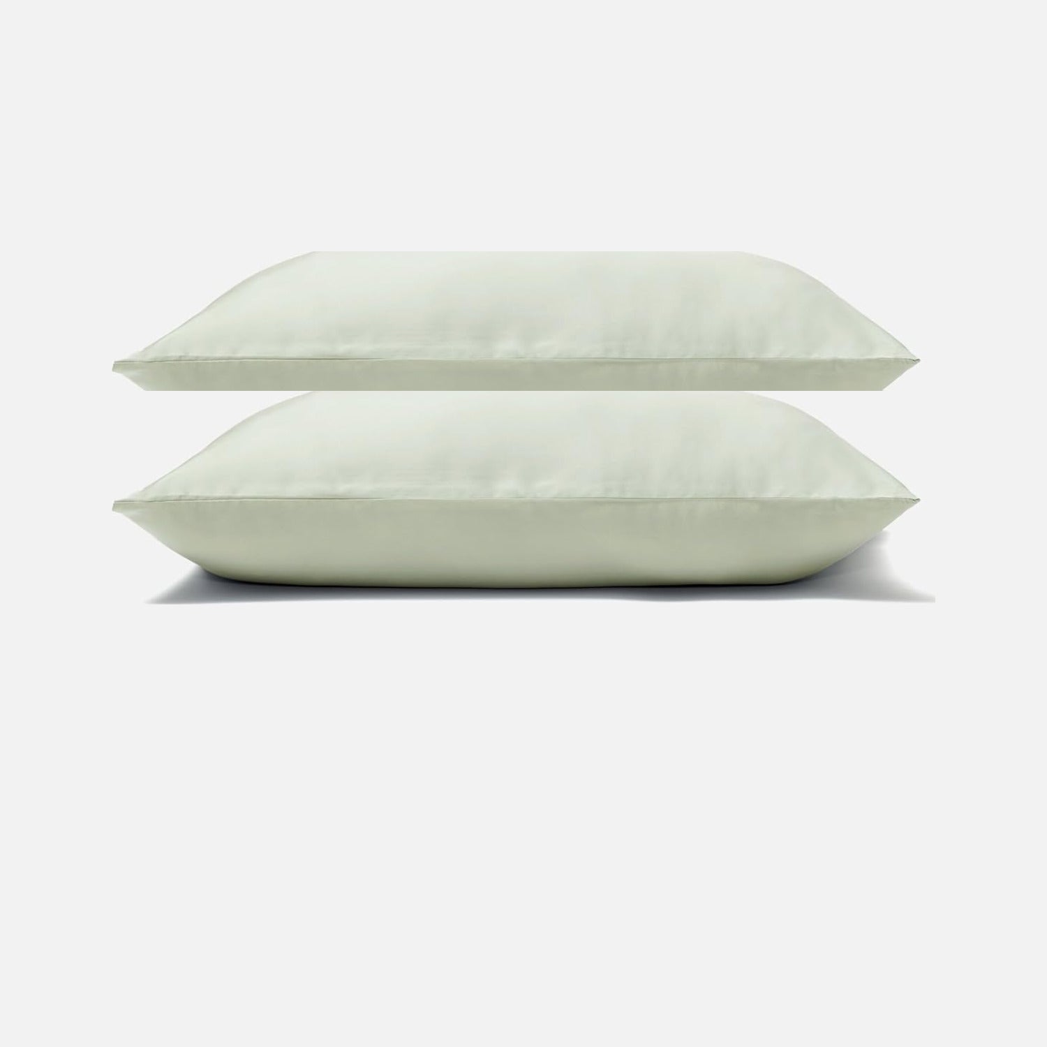 Breeze Eucalyptus pillowcase set with two soft sage pillowcases