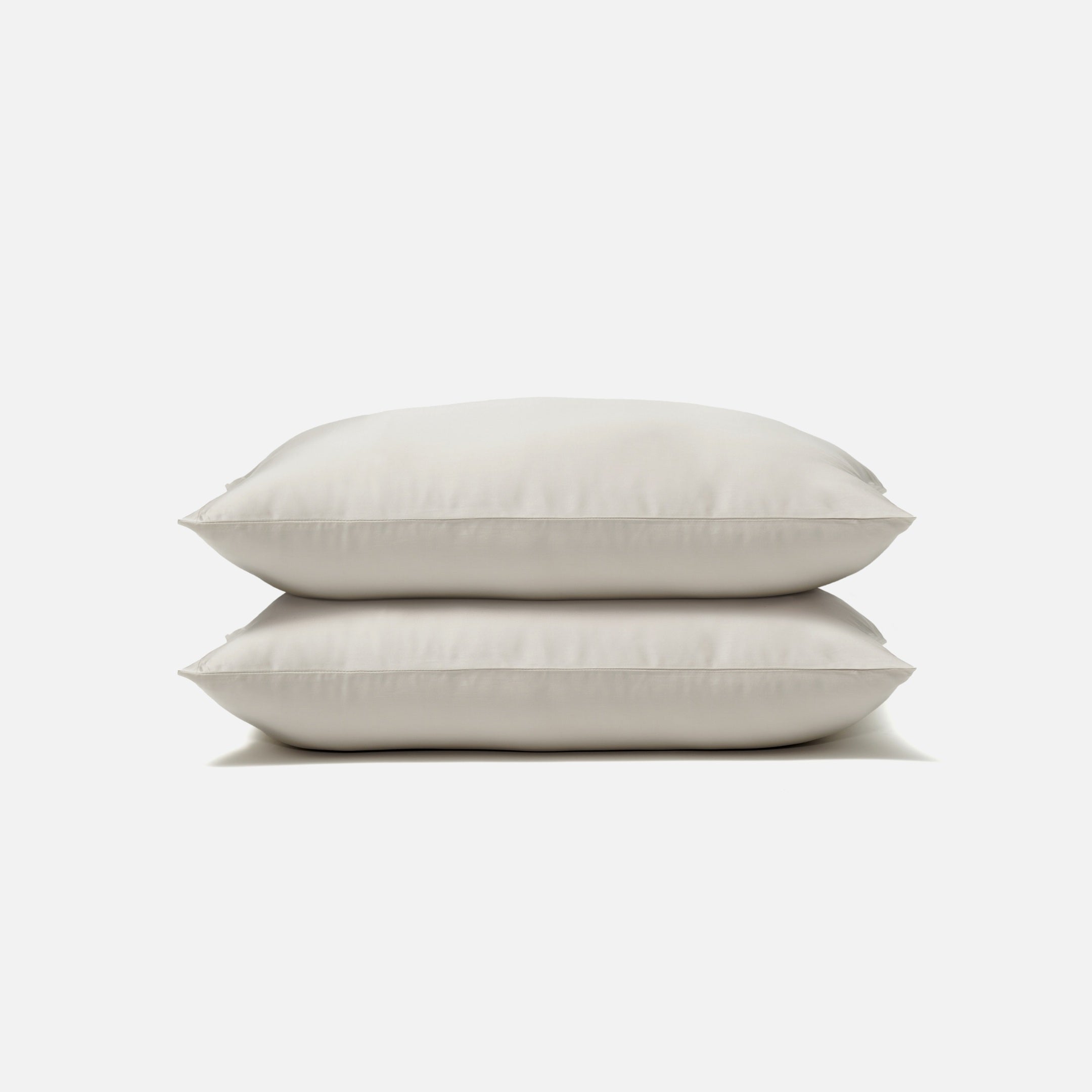 Breeze Eucalyptus pillowcase set with two soft beige pillowcases - shrink75