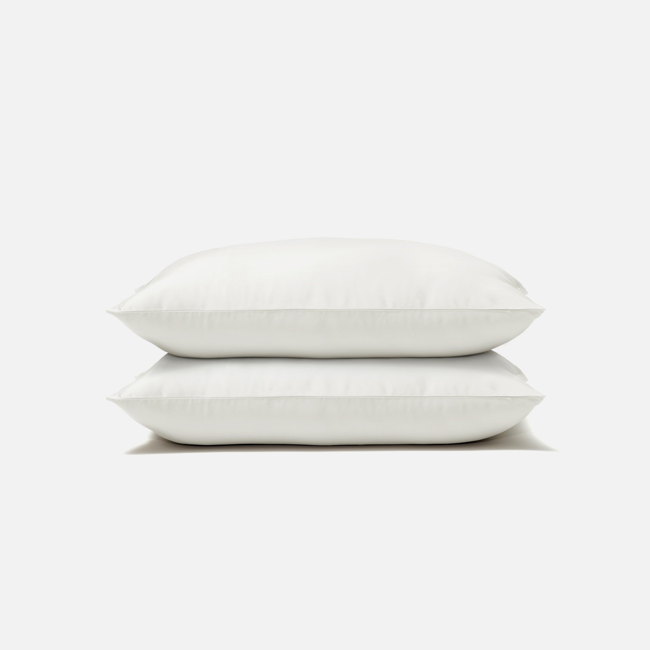 Breeze Eucalyptus pillowcase set with two soft white pillowcases - shrink75